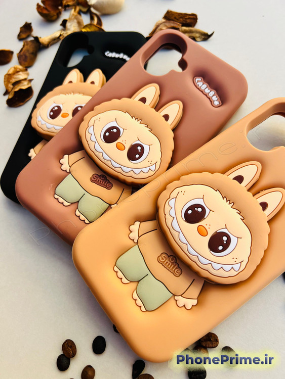 کاور آیفون 16 مدل Labubu طرح فانتزی عروسکی