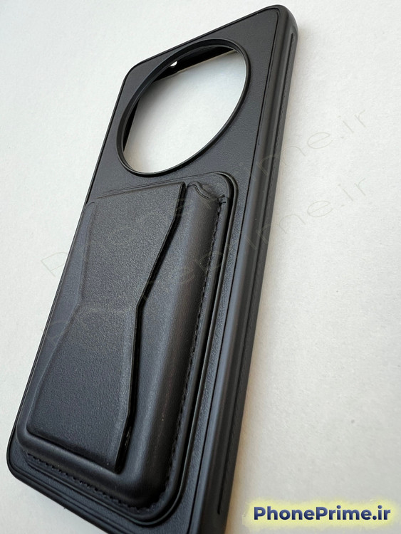 کاور چرمی ولتدار با جای کارت و قابلیت استند مخصوص Xiaomi Redmi A3 – چرم باکیفیت و محافظت کامل.