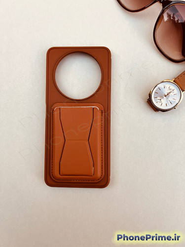 کاور چرمی ولتدار قهوهای شیائومی Redmi A3