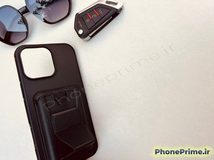 کاور چرمی جاکارتی دار آیفون 16 پرو