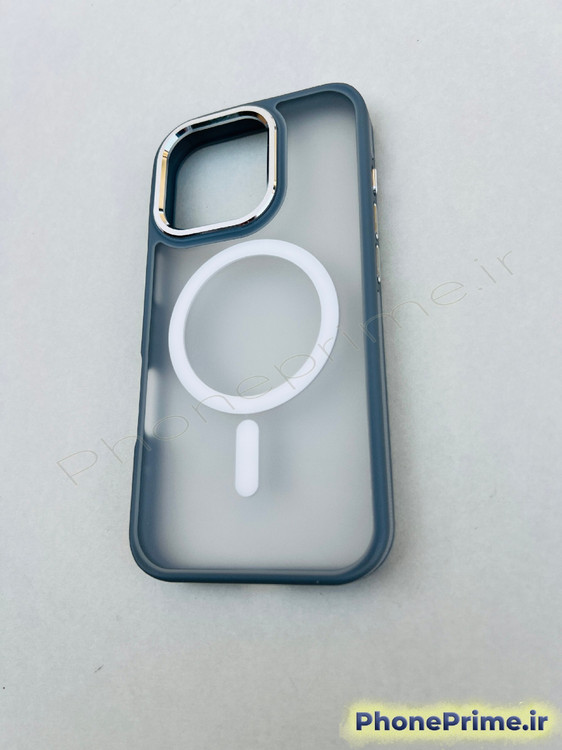 گارد ضد ضربه آیفون 16 پرو با فریم تیتانیوم ضخیم، پشت مات و مگسیف اورجینال