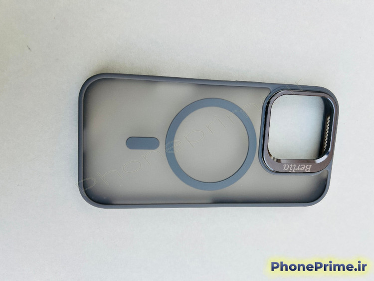 کاور مشکی مات با فریم لنز ثابت تیتانیومی فوق مقاوم برای iPhone 16 Pro