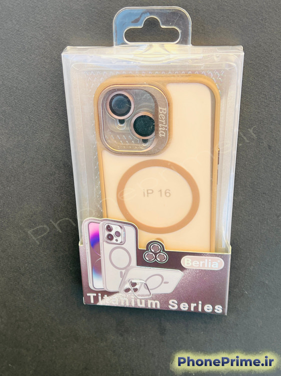 کاور لوکس آیفون 16 – رنگ Desert جدید اپل