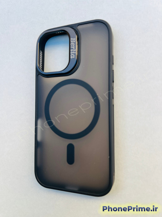 قاب لوکس مات iPhone 16 با فریم فلزی تیتانیوم