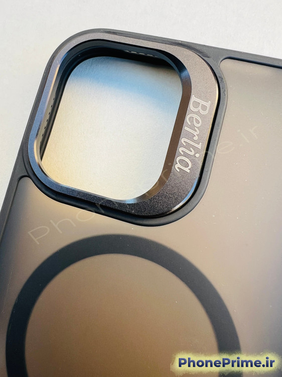 قاب لوکس مات iPhone 16 با فریم فلزی تیتانیوم