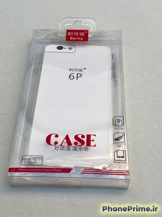 کاور شفاف ساده آیفون 6s plus , 6 plus
