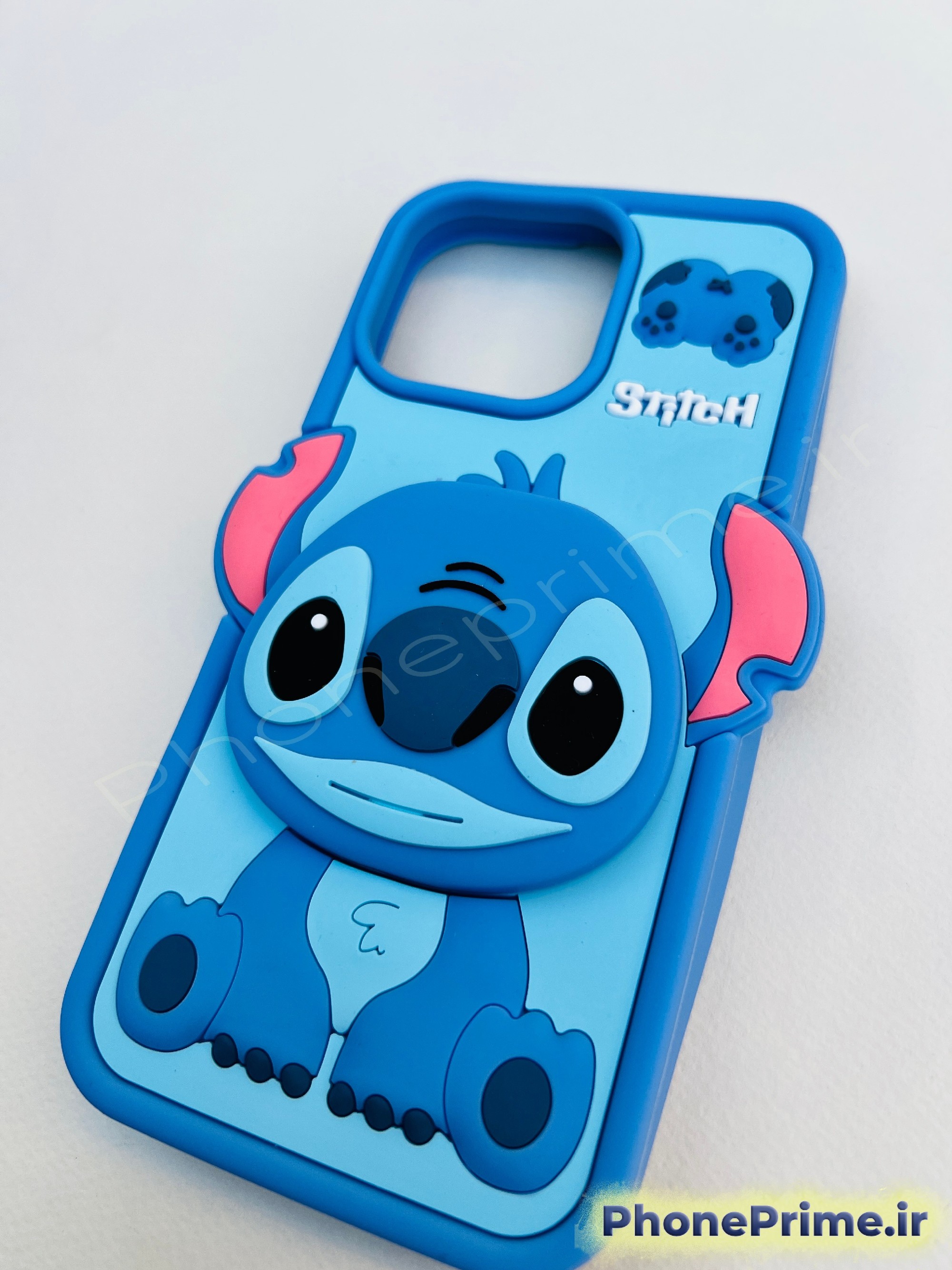 کاور عروسکی استیچ با آینه مخفی مناسب آیفون 13 پرو مکس