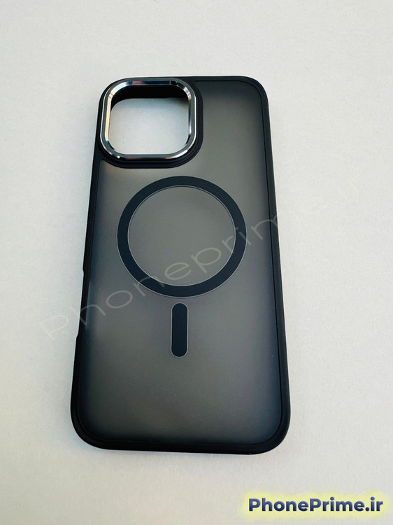 کاور پشت مات دور مشکی آیفون 16 پرو مکس