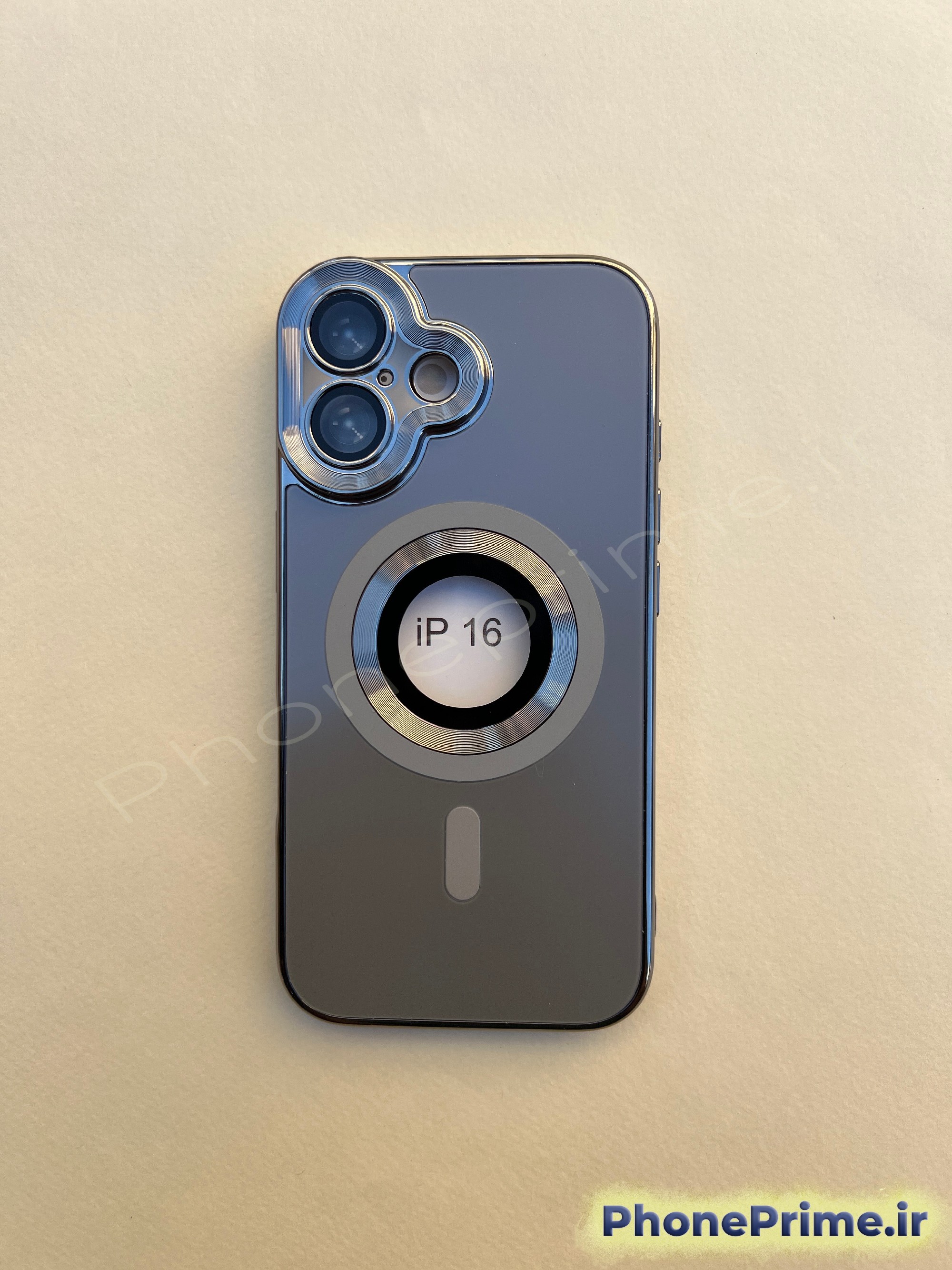 قاب آیفون ۱۶ سیلور مگ سیف دار