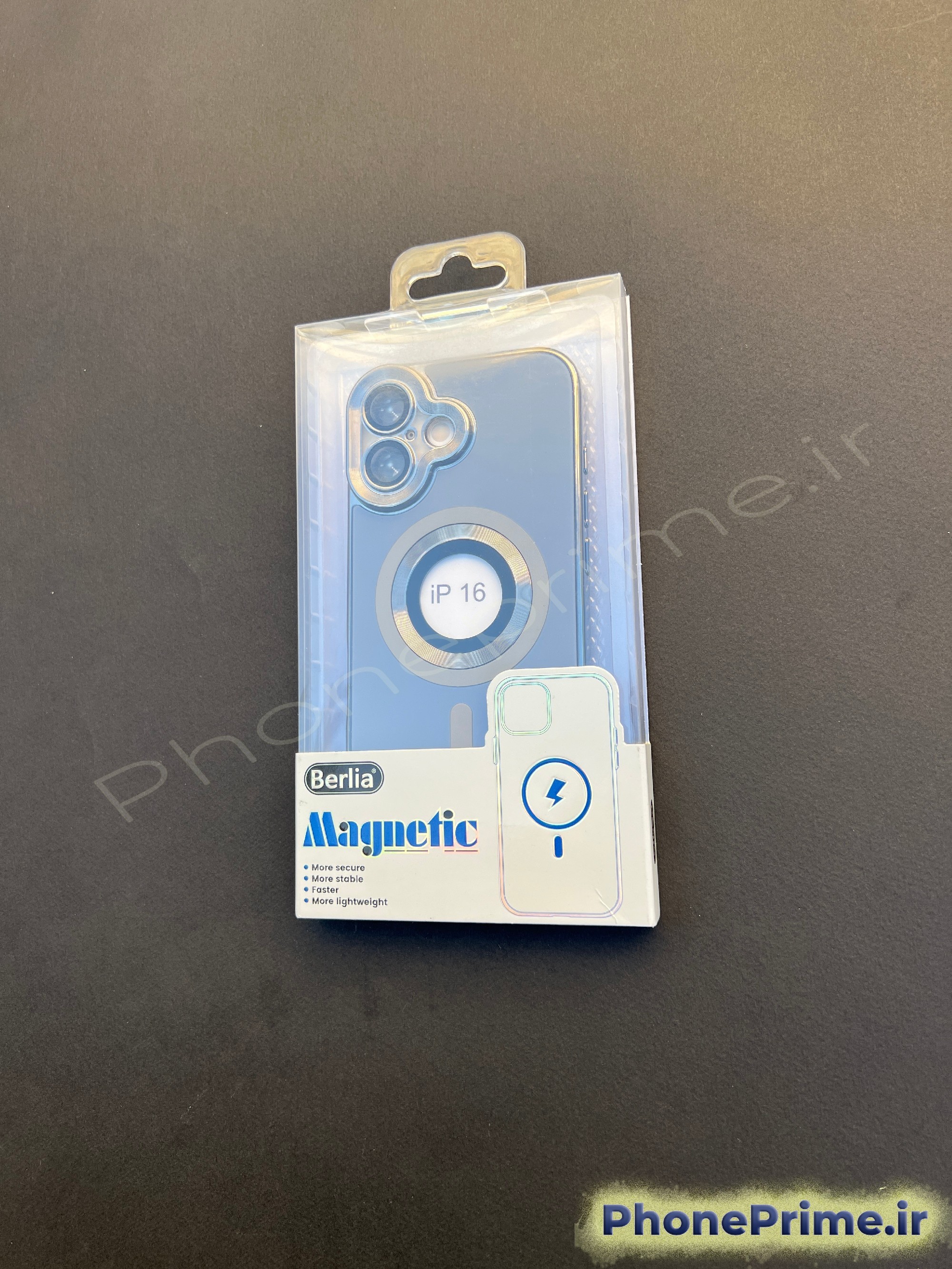 قاب آیفون ۱۶ سیلور مگ سیف دار