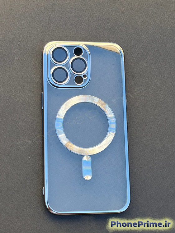 قاب مگنتی اورجینال آیفون 15 Pro Max با دور تیتانیومی ضد زردی