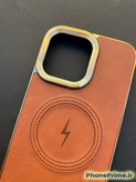 کاور چرمی اصل آیفون 15 پرومکس