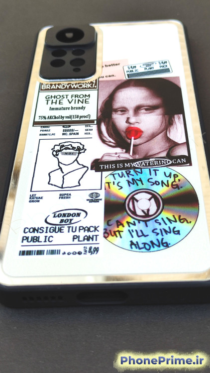 کاور شیائومی Note 11 Pro 4G طرح فانتزی مونالیزا | کیفیت عالی، رنگ ثابت، محافظ لنزدار / مردانه و زنانه