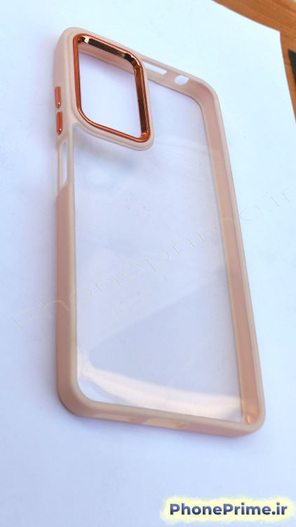 کاور شفاف دور صورتی شیائومی نوت 11 پرو 4g