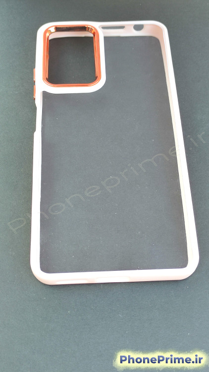 کاور شفاف دور صورتی شیائومی نوت 11 پرو 4g