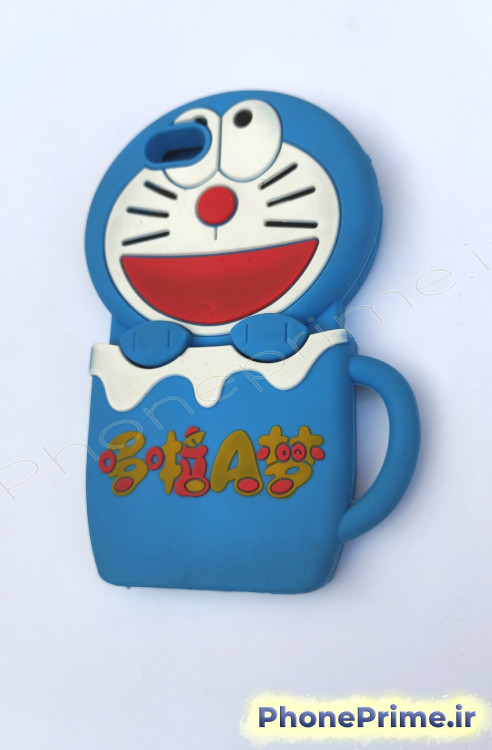 کاور فانتزی عروسکی آیفون 6 / عروسکی سیلیکنی طرح گربه دورایمون