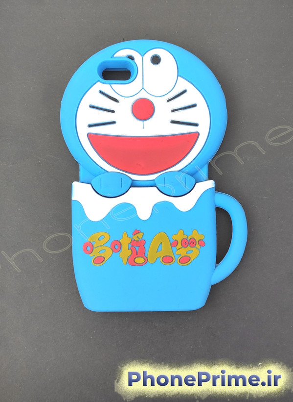 کاور فانتزی عروسکی آیفون 6 / عروسکی سیلیکنی طرح گربه دورایمون