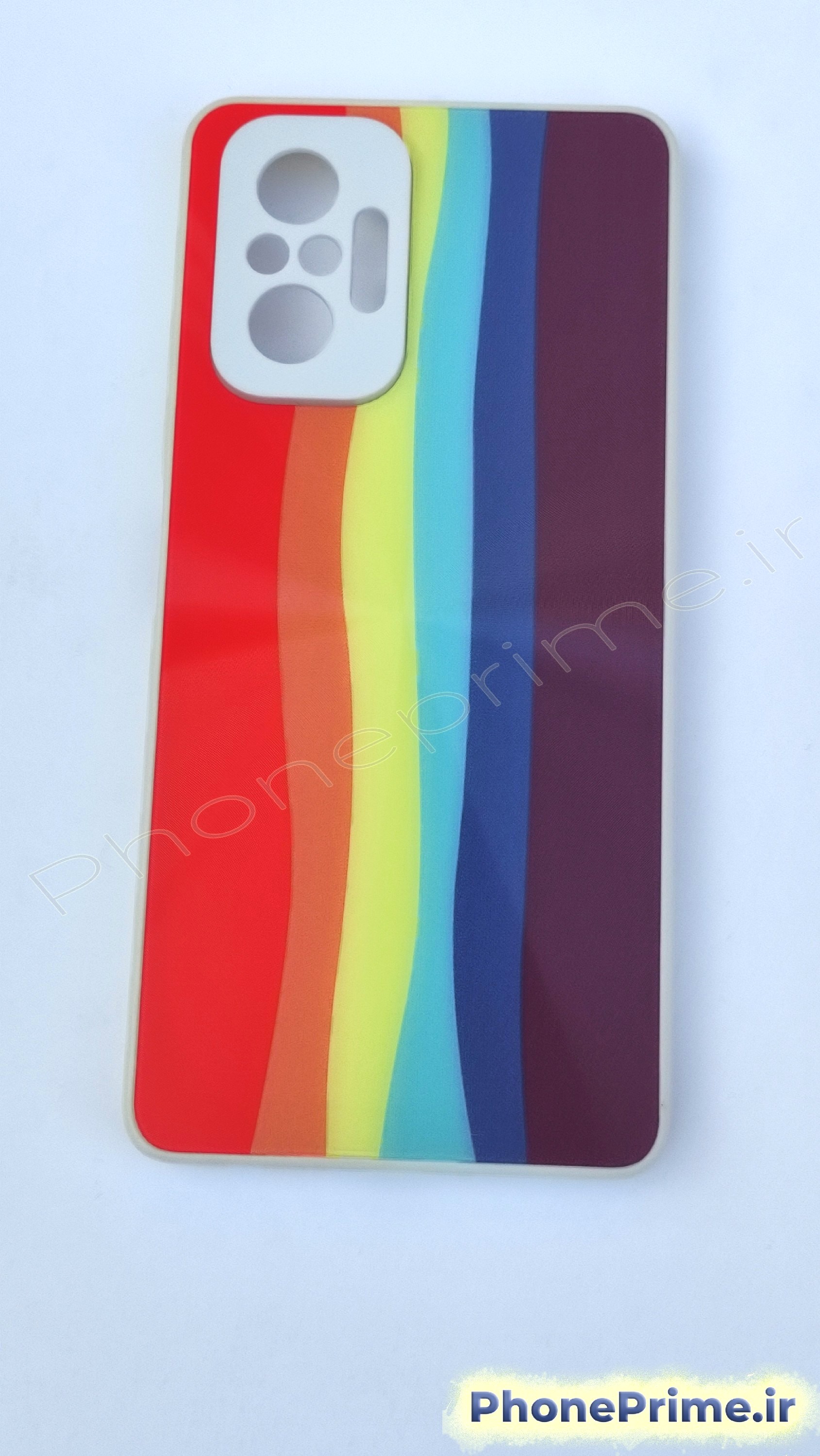 کاور رنگی شیائومی نوت 10 پرو طرح رنگین کمان