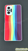 کاور رنگی شیائومی نوت 10 پرو طرح رنگین کمان