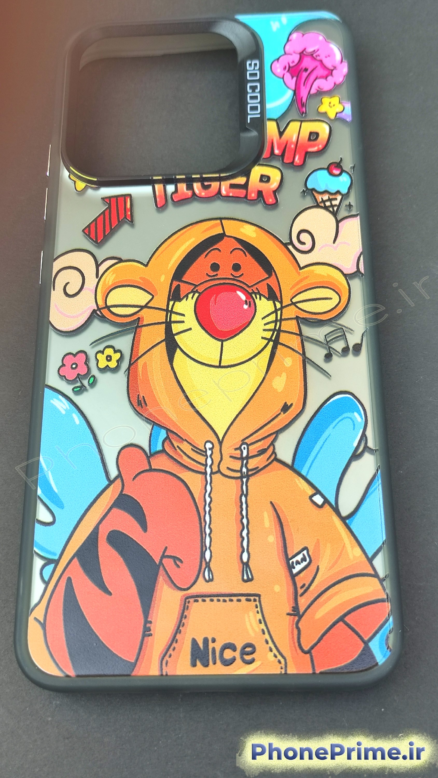 کاور طرح دار فانتزی ردمی 12C فانتزی کارتونی