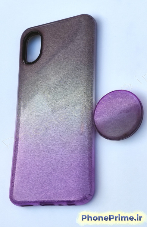 کاور شاین بنفش براق و زیبا سامسونگ A3 Core