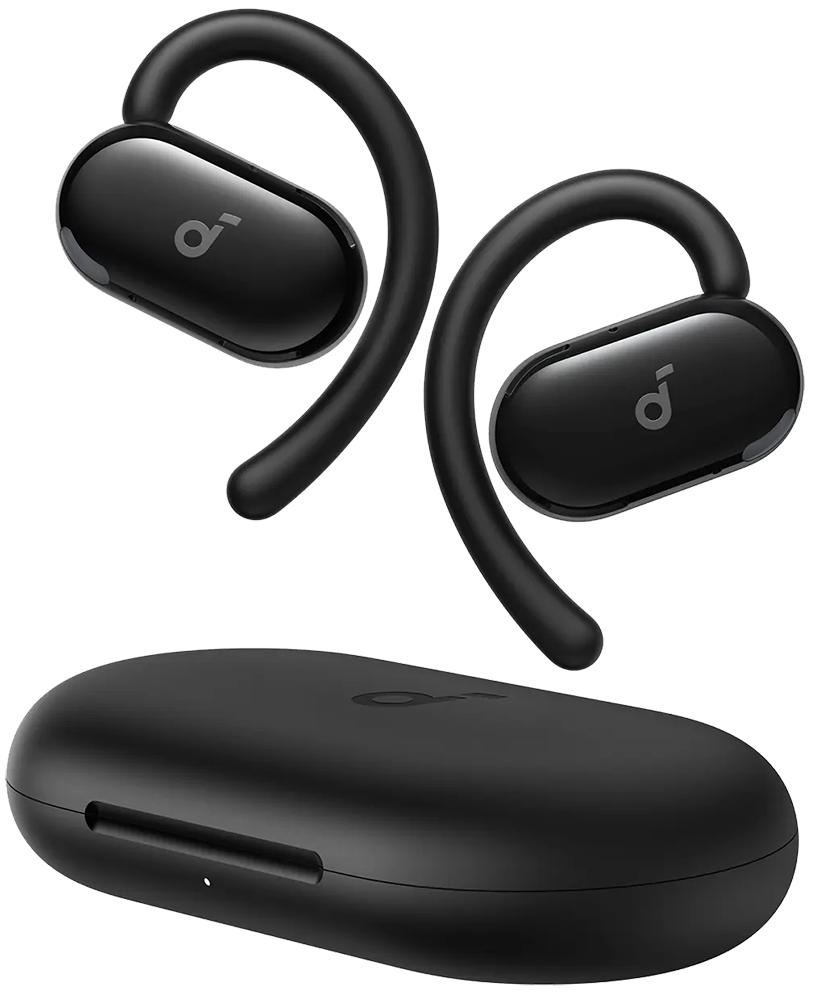 هندزفری بلوتوثی Anker Soundcore V20i مشکی – طراحی open-ear سبک، بلوتوث 5.4، صدای باس‌دار و ماندگار»