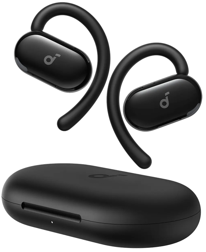 هندزفری بلوتوثی Anker Soundcore V20i مشکی – طراحی open-ear سبک، بلوتوث 5.4، صدای باسدار و ماندگار»