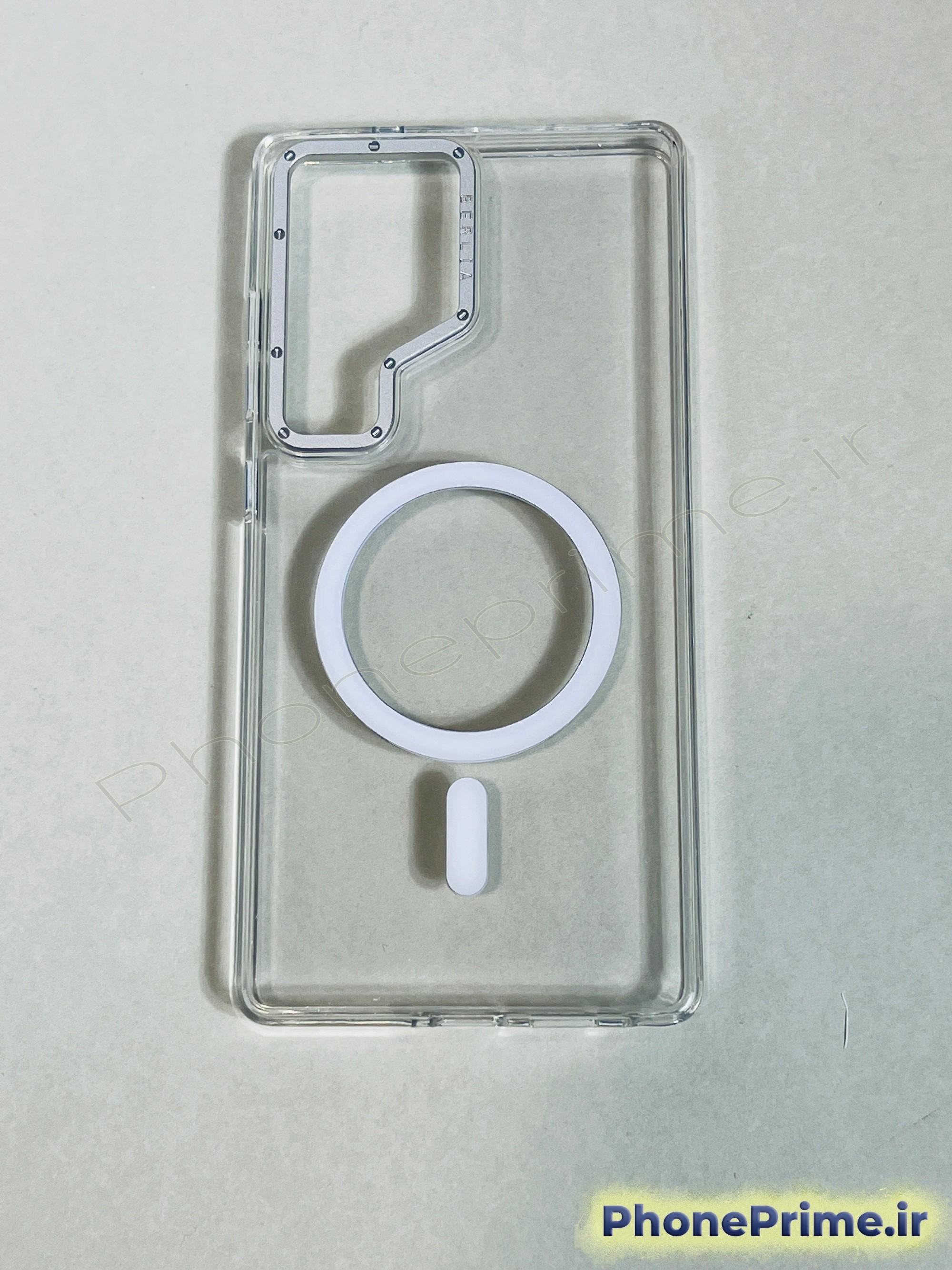 کاور شفاف آنتیشوک مگسیف دار سامسونگ S25 Ultra