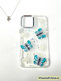 قاب شفاف شاین آیفون 12 پرو مکس و 13 پرو مکس | طرح پروانه برجسته