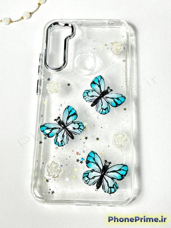 کاور شفاف شاین پروانهای 3D سامسونگ Galaxy S24 FE