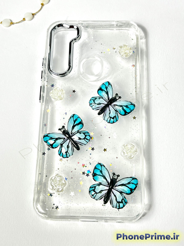 کاور شفاف شاین پروانهای 3D سامسونگ Galaxy S24 FE