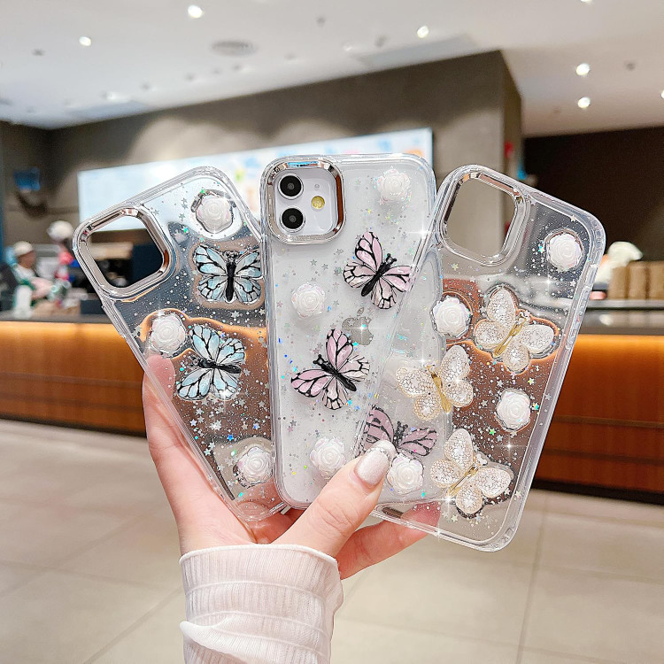 کاور شفاف شاین پروانهای سامسونگ Galaxy S24 Ultra