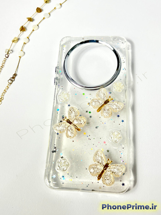 کاور شفاف شاین پروانهای 3D شیائومی Redmi 14C