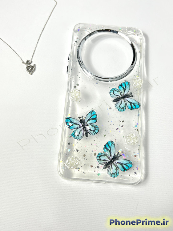 کاور شفاف شاین پروانهای 3D شیائومی Redmi 14C