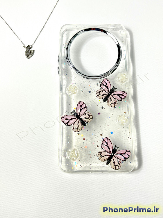 کاور شفاف شاین پروانهای 3D شیائومی Redmi 14C