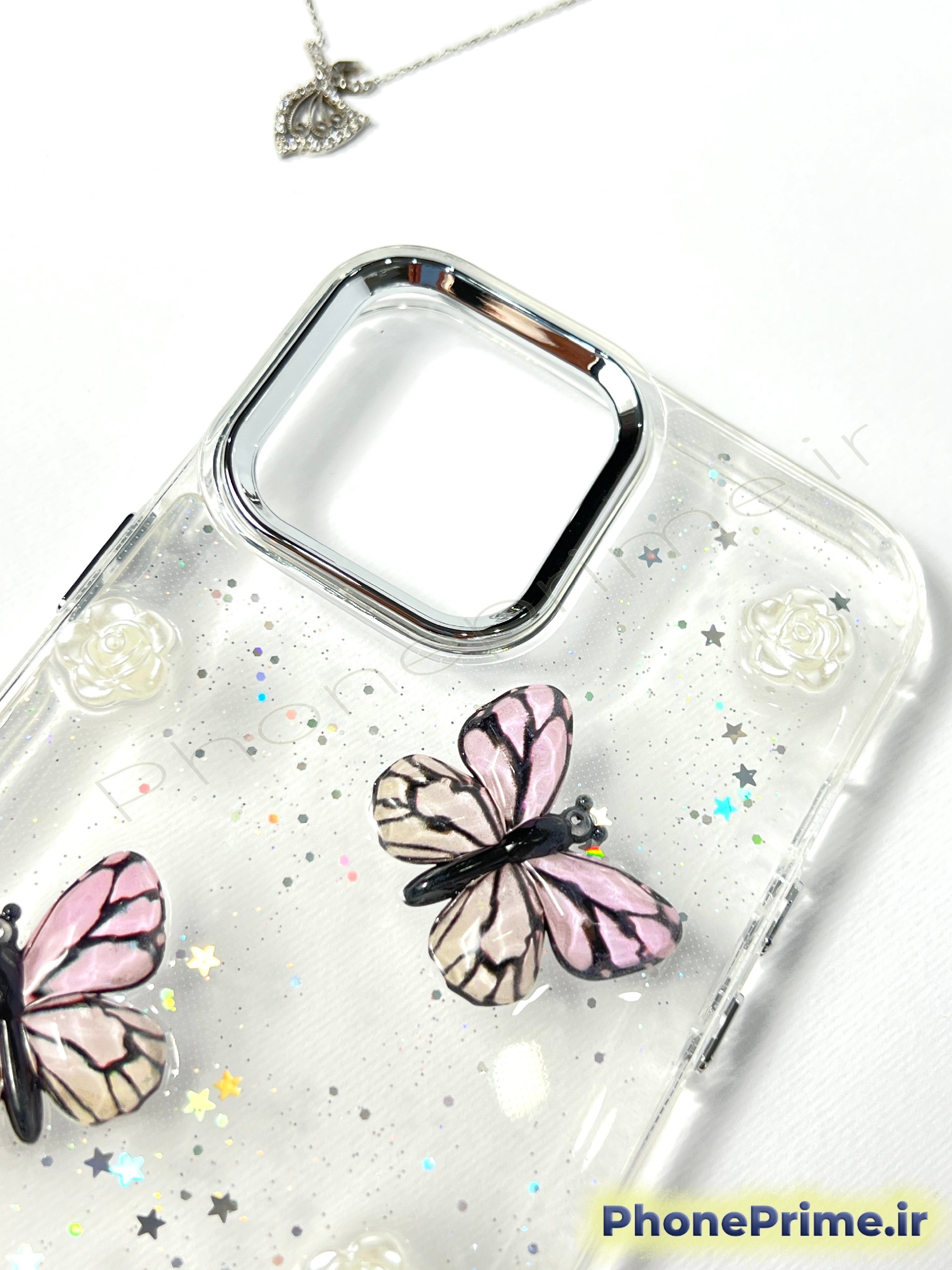 کاور شفاف شاین پروانهای 3D شیائومی Redmi Note 14