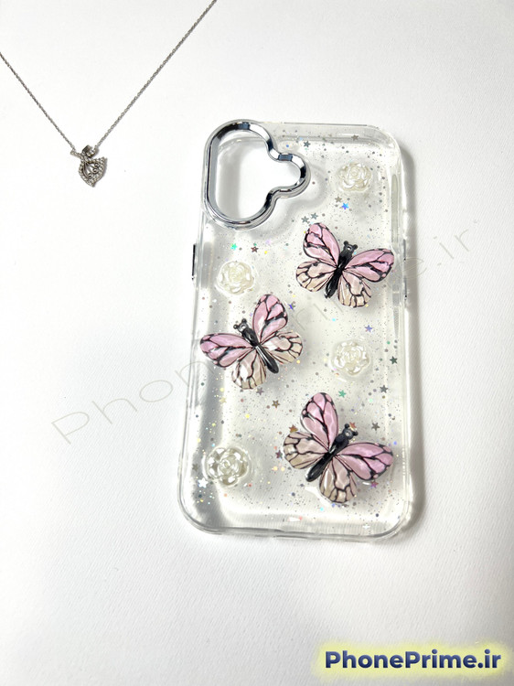 کاور شفاف شاین پروانهای 3D سامسونگ Galaxy A07