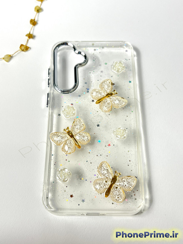 کاور شفاف شاین پروانهای 3D سامسونگ Galaxy A17