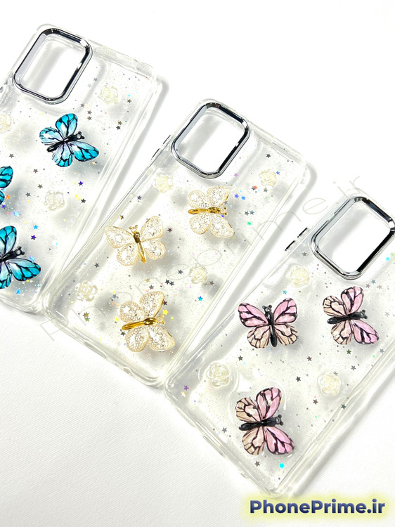کاور شفاف شاین پروانهای 3D سامسونگ Galaxy A31