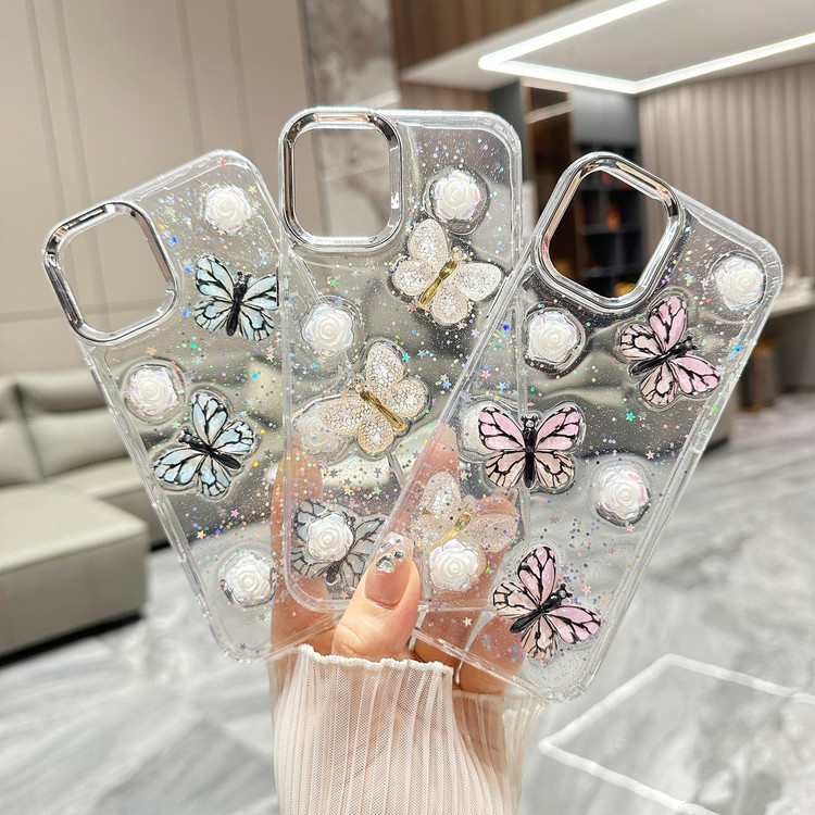 کاور شفاف شاین پروانهای 3D سامسونگ Galaxy S23 Ultra