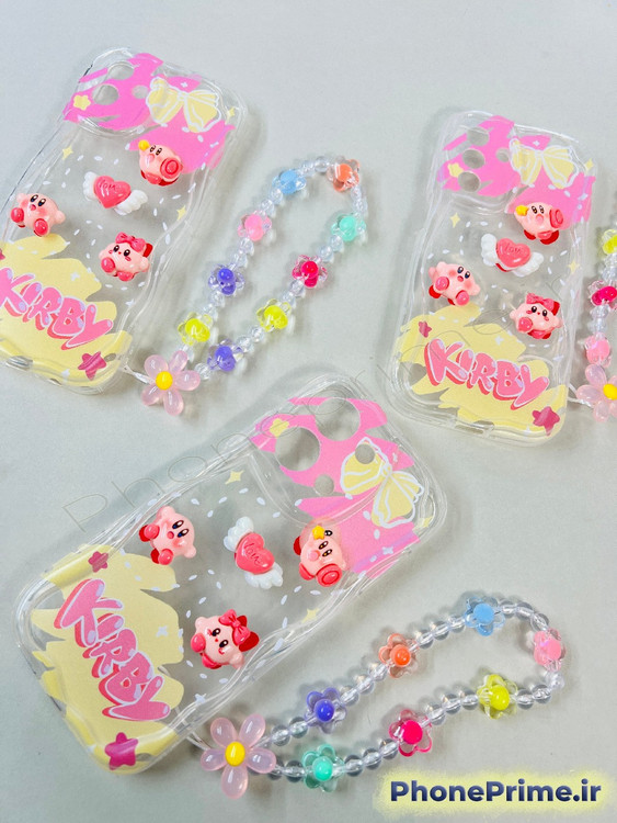 کاور فانتزی سامسونگ A07 عروسک Kirby