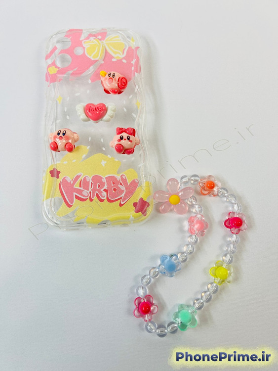 قاب شفاف عروسکی Kirby برجسته 3D سامسونگ A31