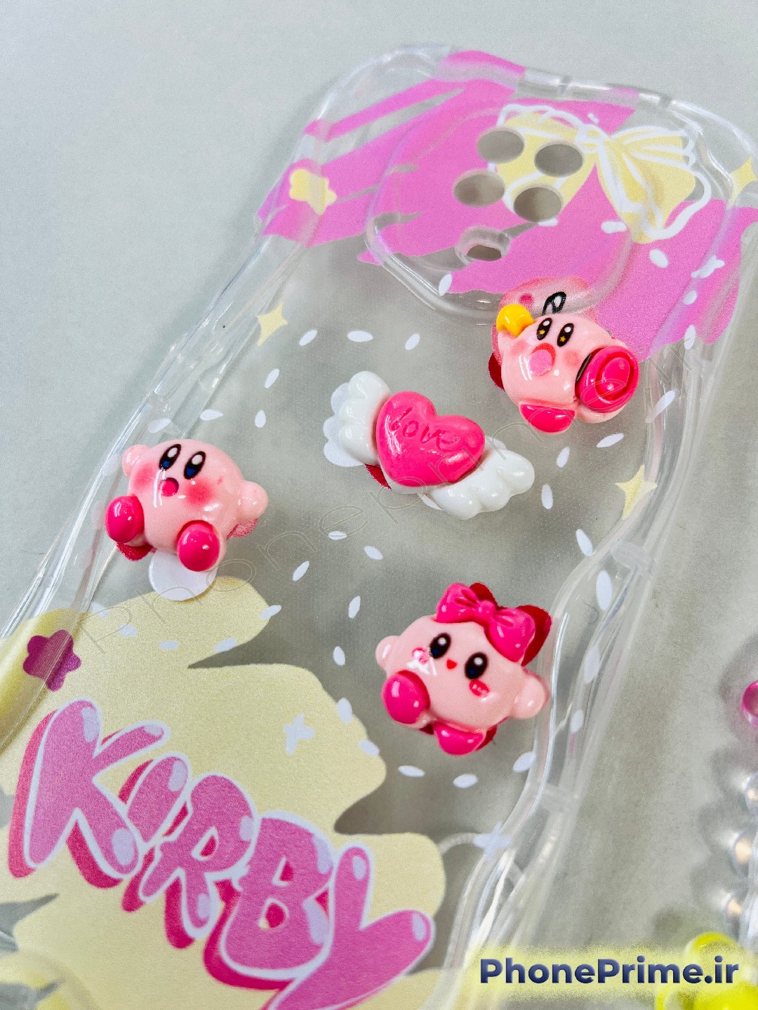 قاب شفاف عروسکی Kirby برای Redmi Note 8 Pro