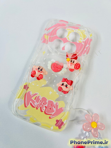 قاب Redmi Note 14 Pro عروسکی برجسته Kirby