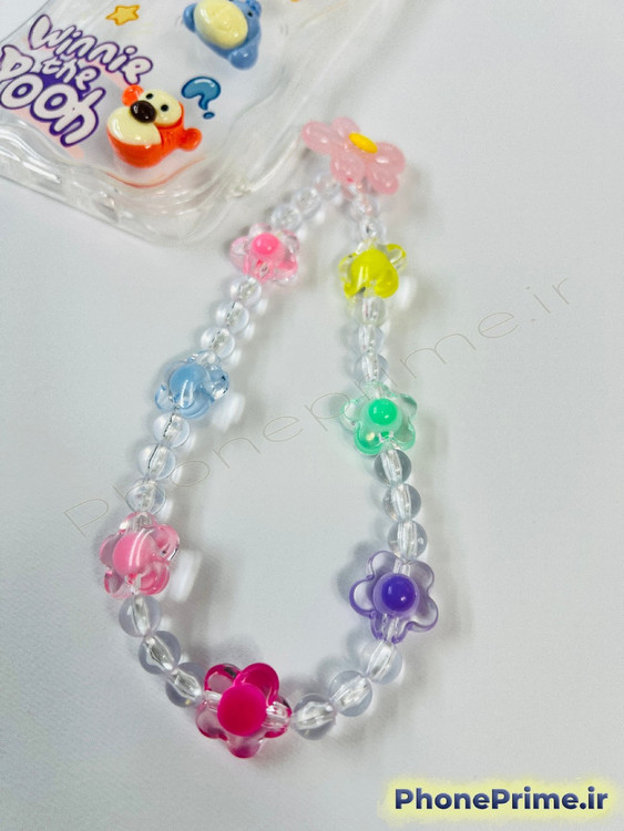 قاب مشترک شیائومی ردمی نوت 14 پرو و پوکو X7 فانتزی طرح وینی پو زرد، عروسک ۳ بعدی و آویز مهرهای با لبه موجدار