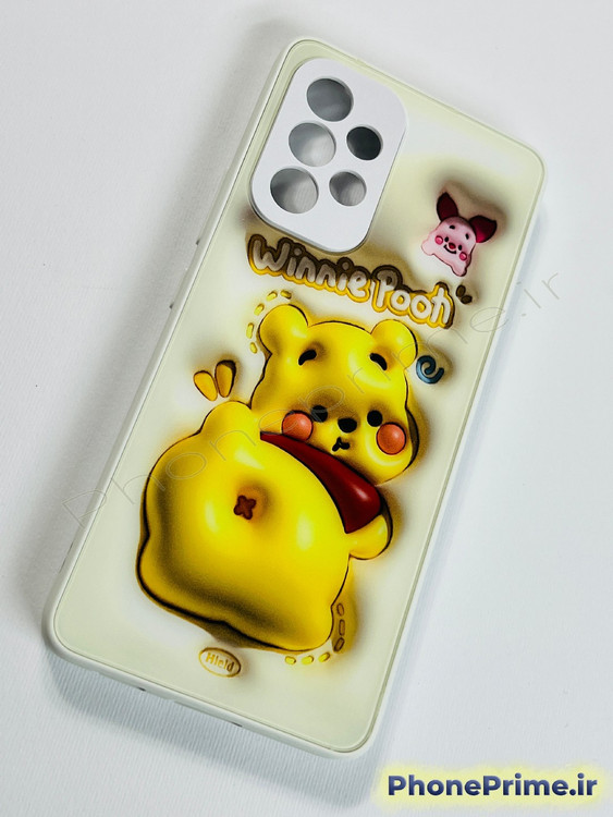 قاب گوشی سامسونگ A53 طرح سه بعدی وینی پو و پیگلت با کیفیت چاپ بالا