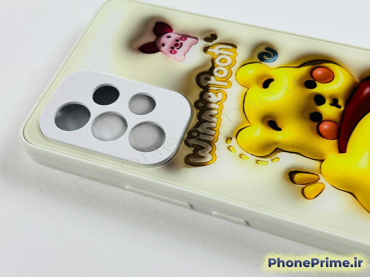 قاب گوشی سامسونگ A53 طرح سه بعدی وینی پو و پیگلت با کیفیت چاپ بالا