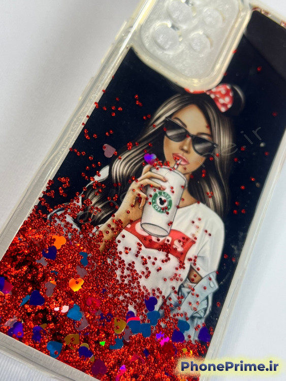 قاب گوشی سامسونگ A53 مدل آکواریومی اکلیلی طرح دختر و استارباکس