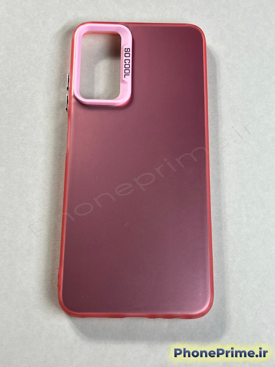 قاب هلوگرامی سامسونگ A05s با فریم رنگی و محافظ دوربین طرح SO COOL بدنه نشکن و درجه یک