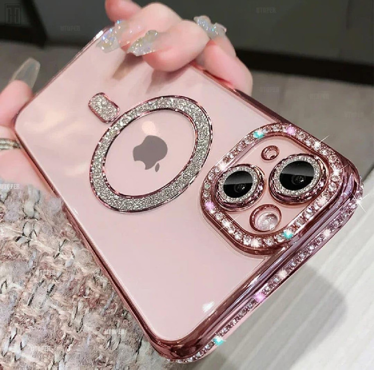 قاب سامسونگ A12 مدل نگیندار مجلسی Luxury Diamond | محافظ لنزدار (نقد و اقساط)